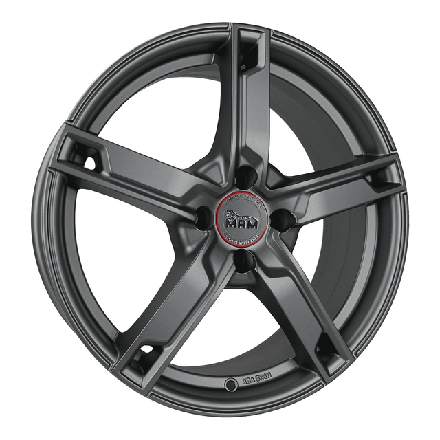 MAM W4 Matt Grey Alufelge 6.5x16 ET20 4x108/65.1