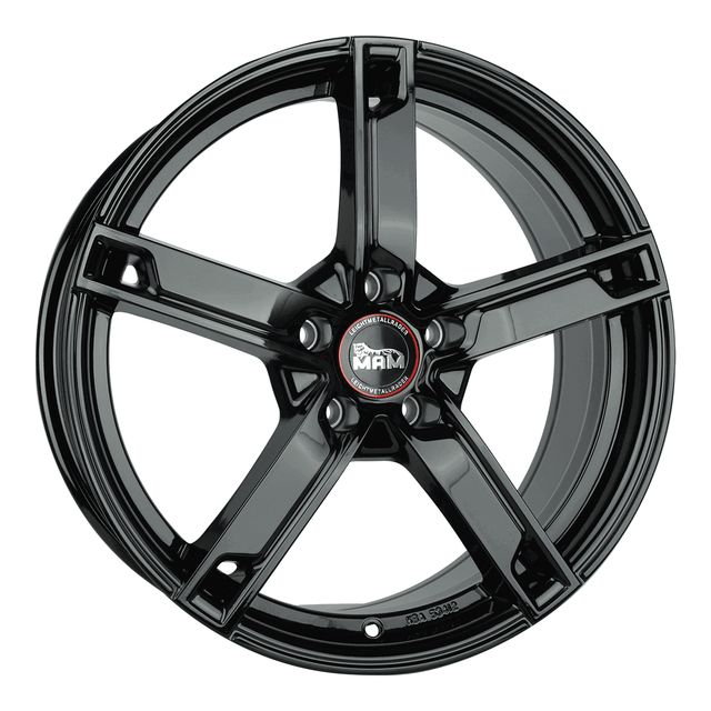 MAM W4 Black Painted Alufelge 6.5x16 ET38 5x112/66.6
