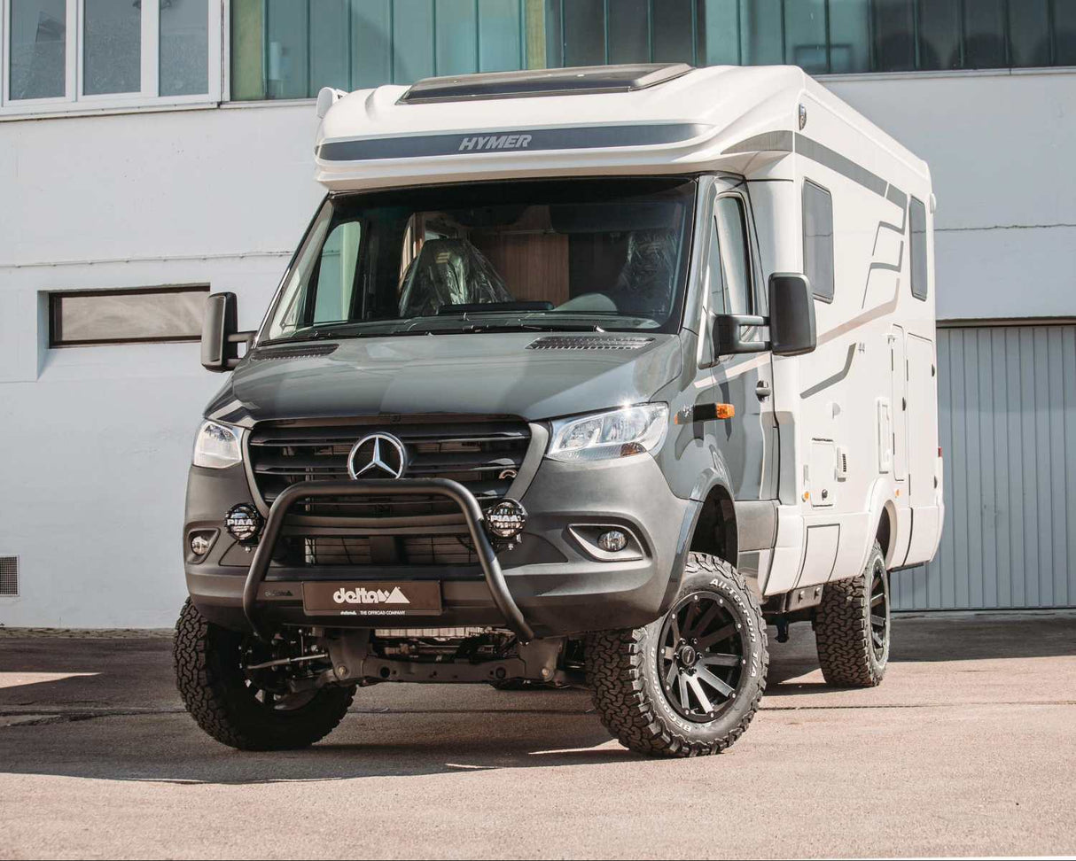 delta4x4 Hanma Alufelge 6x130 Schwarz Matt – Sprinter W907/910 2018–2022