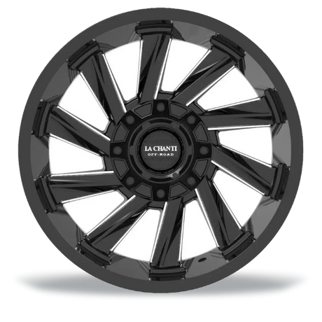 La Chanti LC-OF10 12J x 22 Zoll 5x127 ET-44 Matt Black