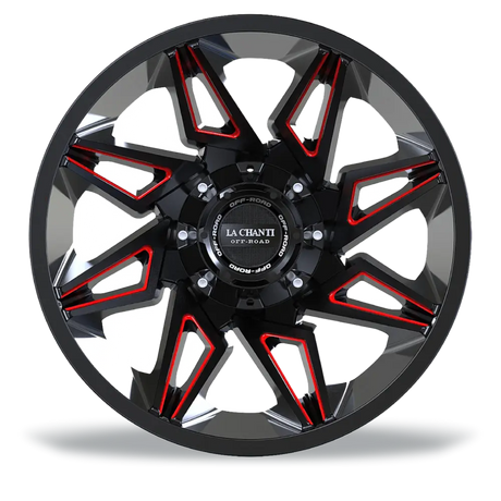 La Chanti LC-OF11 12J x 20 Zoll 5x127 ET-44 Glossy Black Milled