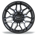 La Chanti LC-OF13 12J x 20 Zoll 6x135 ET-44 Glossy Black Milled