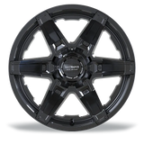 La Chanti LC-OF16 12J x 22 Zoll 5x127 ET-44 Matt Black / Inserts