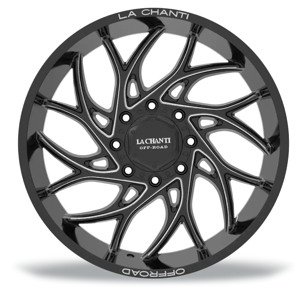 La Chanti LC-OF20 11,5J x 22 Zoll 5x139,7 ET-25 Glossy Silver Milled