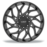 La Chanti LC-OF20 10J x 22 Zoll 6x139,7 ET12 Glossy Black Milled