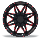 La Chanti LC-OF3 9J x 20 Zoll 6x135 ET0 Matt Black