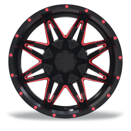 La Chanti LC-OF3 10J x 20 Zoll 6x135 ET-12 Glossy Black