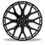 La Chanti LC-OF8 9,5J x 22 Zoll 6x139,7 ET12 Glossy Graphit Milled