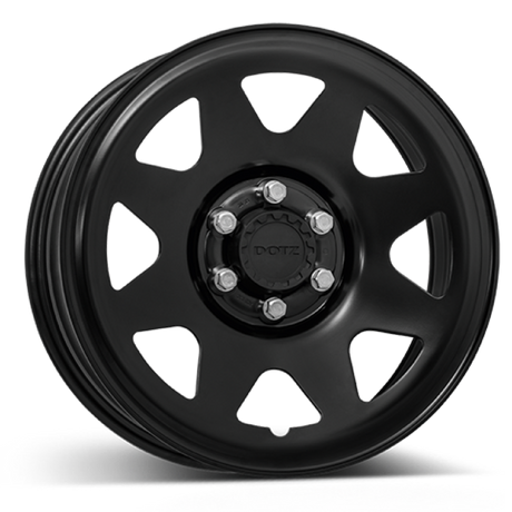 DOTZ 4x4 Dakar HD black Stahlfelge 7x17 ET44 6x120/74.5