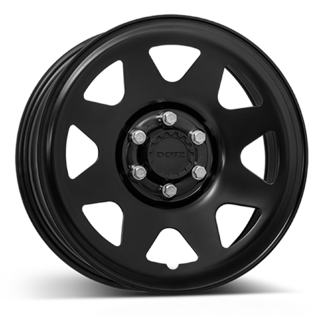 DOTZ 4x4 Dakar HD black Stahlfelge 7x17 ET44 6x120/74.5