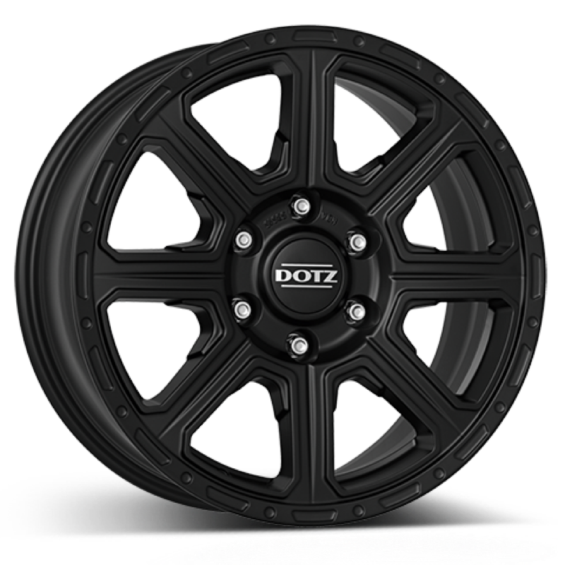 DOTZ 4x4 Kalahari black Alufelge 8x17 ET30 6x139.7/93.1
