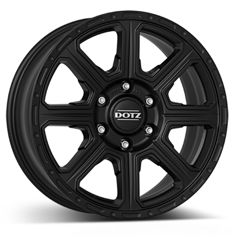 DOTZ 4x4 Kalahari black Alufelge 8x17 ET30 6x139.7/93.1