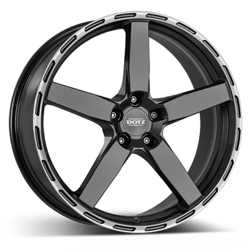 DOTZ MarinaBay dark Alufelge 9.5x20 ET40 5x120/72.6