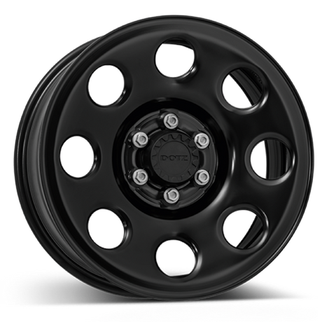 DOTZ 4x4 Outland black Stahlfelge 8x18 ET45 6x130/84