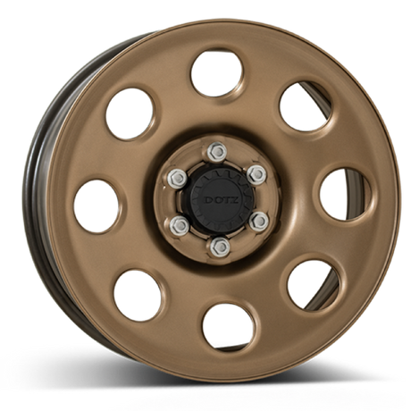 DOTZ 4x4 Outland bronze Stahlfelge 8x18 ET45 6x130/84