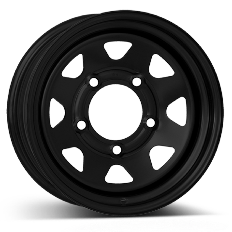 DOTZ 4x4 Dakar dark Stahlfelge 7x15 ET-12 5x139.7/110