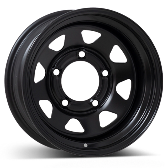 DOTZ 4x4 Extreme dark Stahlfelge 8x16 ET-20 5x127/71.6