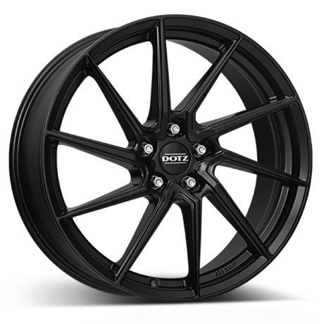 DOTZ Spa black Alufelge 7.5x17 ET35 5x100/60.1