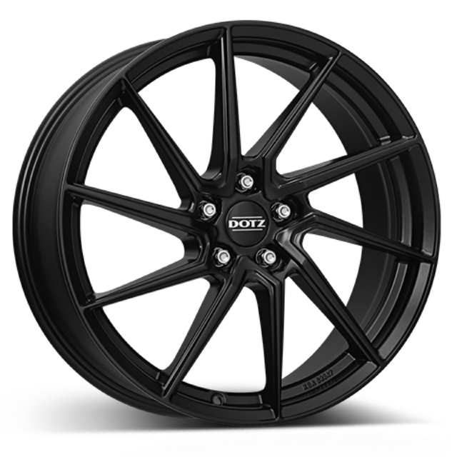 DOTZ Spa black Alufelge 7.5x17 ET35 5x112/70.1