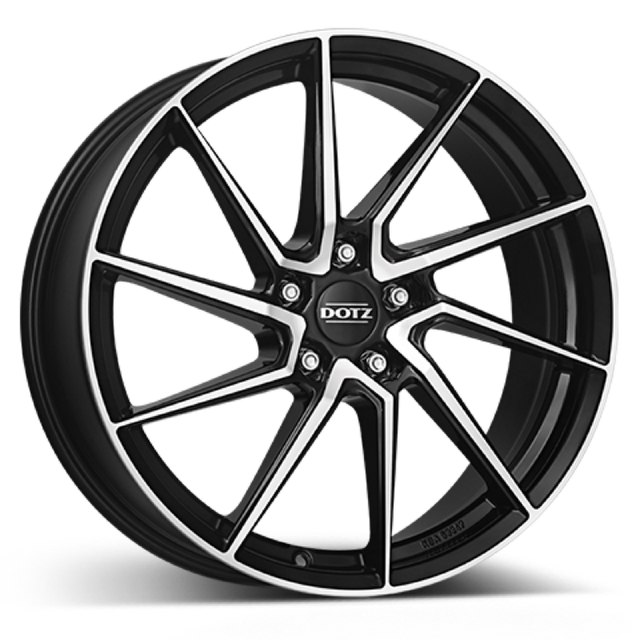 DOTZ Spa dark Alufelge 8x18 ET48 5x114.3/71.6