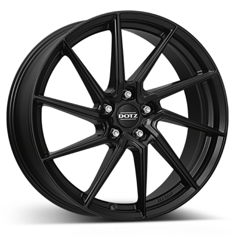 DOTZ Spa black Alufelge 8x18 ET48 5x100/60.1