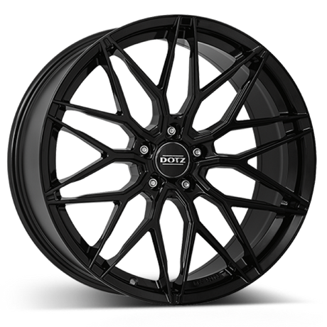 DOTZ Suzuka black Alufelge 8x18 ET35 5x120/72.6
