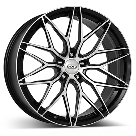 DOTZ Suzuka dark Alufelge 8x18 ET35 5x120/72.6