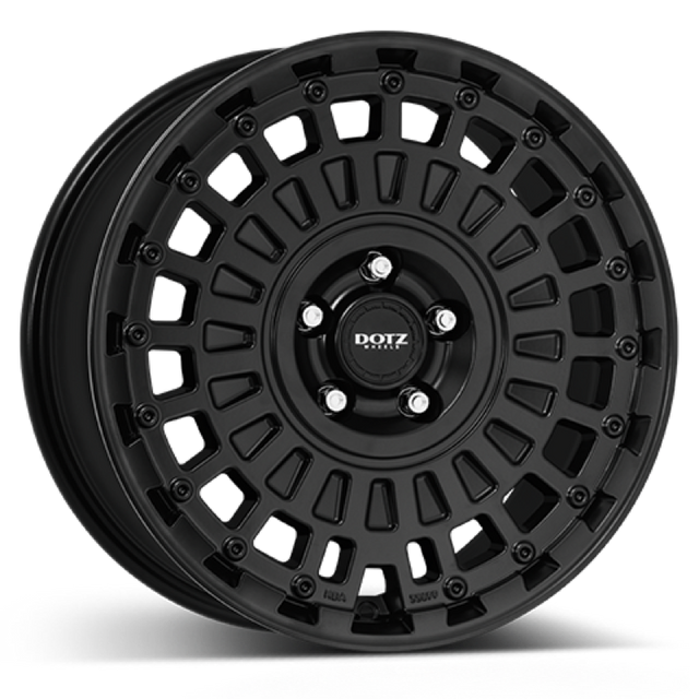 DOTZ 4x4 Talara black Alufelge 8x18 ET43 5x127/71.6