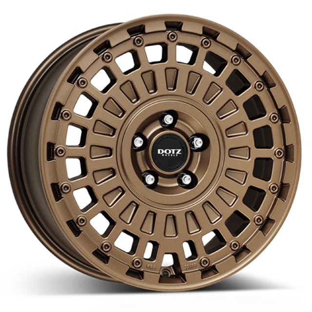 DOTZ 4x4 Talara bronze Alufelge 8x18 ET43 5x127/71.6