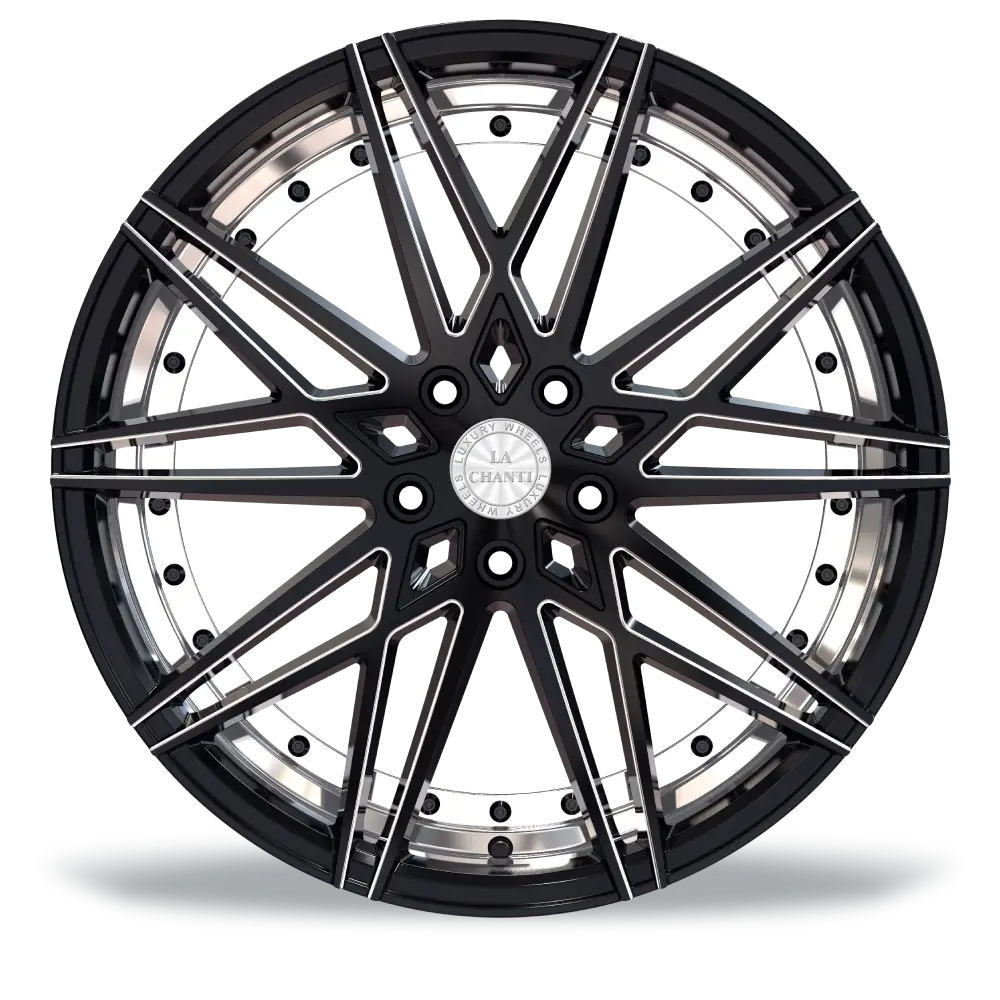 La Chanti LC-P1 10J x 20 Zoll 5x112 ET38 Glossy Black Milled