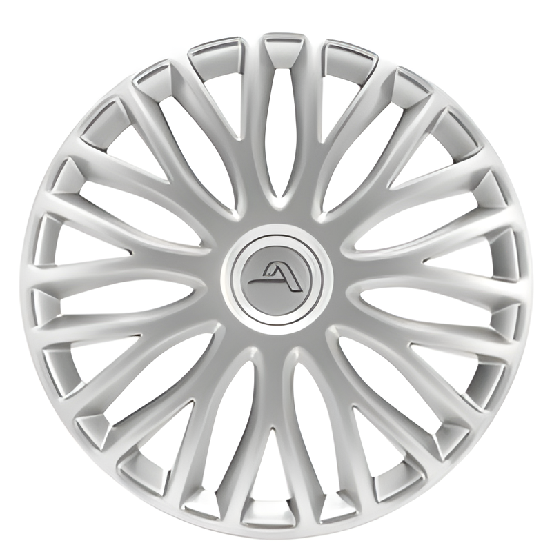 ALCAR Radkappen Milano Silber 15 Zoll (4 Stück)