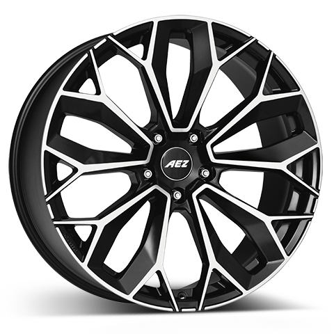 AEZ Leipzig dark Alufelge 9.5x22 ET37 5x112/66.6
