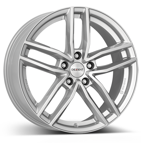 DEZENT TR silver Alufelge 8x18 ET43 5x112/66.6