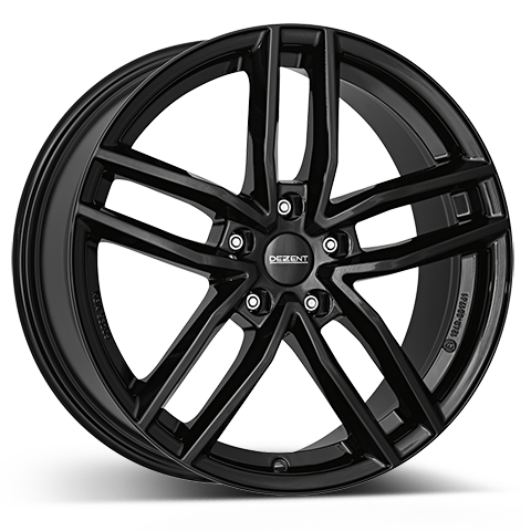 DEZENT TR black Alufelge 9x18 ET58 5x112/66.6