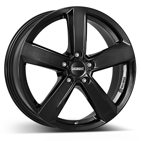 DEZENT TU black Alufelge 7x17 ET50 5x108/63.4