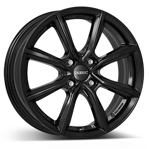 DEZENT TN black Alufelge 7x18 ET45 4x100/60.1