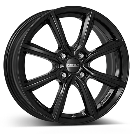 DEZENT TN black Alufelge 7x18 ET27 4x108/65.1