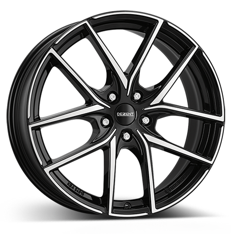 DEZENT TO dark Alufelge 7x17 ET51 5x100/57.1