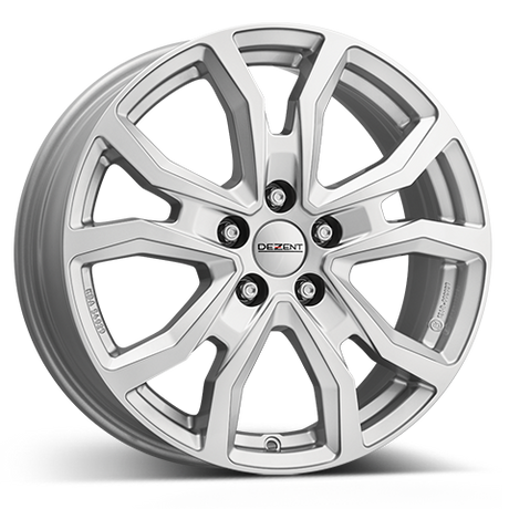 DEZENT TV silver Alufelge 6.5x17 ET50 5x112/66.6