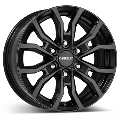 DEZENT KC black Alufelge 7.5x18 ET45 6x139.7/95.1