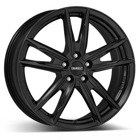 DEZENT KF black Alufelge 7x17 ET45 5x114.3/64.1