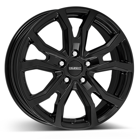 DEZENT TV-Trailer black Alufelge 6x15 ET30.05 5x112/66.6