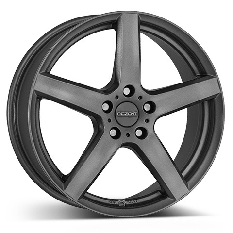 DEZENT TY graphite Alufelge 7x17 ET43 5x112/70.1