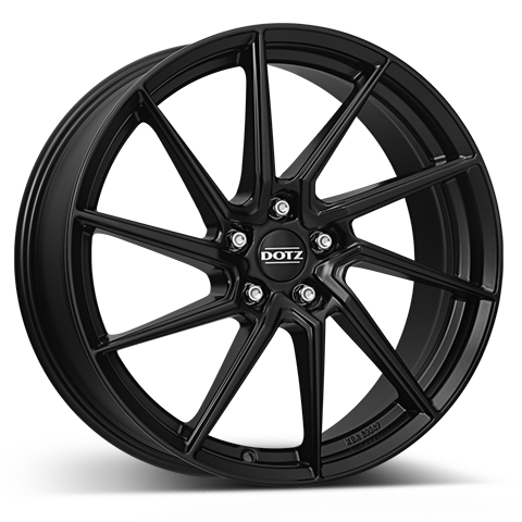 DOTZ SPA BLACK Matt 8x18 ET40 5x114.3 | Leichtmetallfelge