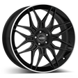 DOTZ LongBeach dark Alufelge 9.5x22 ET49 5x120/72.6