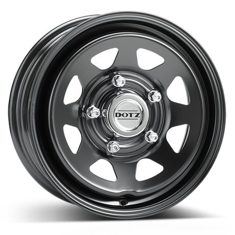 DOTZ 4x4 Pharao dark Stahlfelge 6x15 ET45 5x139.7/110