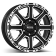 DOTZ 4x4 Kalahari dark Alufelge 8x18 ET30 6x139.7/93.1