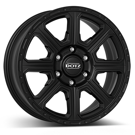 DOTZ 4x4 Kalahari black Alufelge 8x17 ET30 6x139.7/93.1