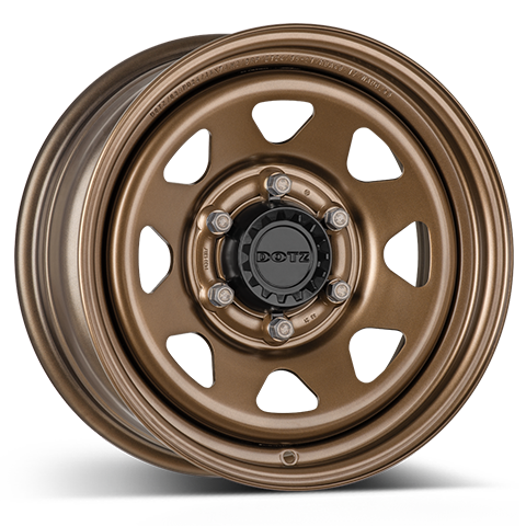 DOTZ 4x4 Dakar bronze Stahlfelge 7x16 ET13 6x139.7/110