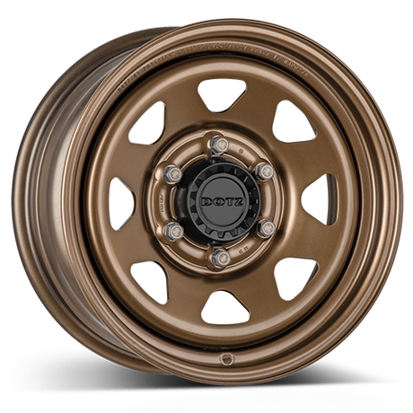 DOTZ 4x4 Dakar bronze Stahlfelge 7x16 ET26 5x114.3/66